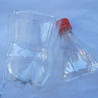 upcycling coke bottles