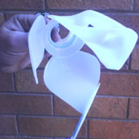 recycled milk bottle