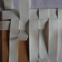 weave recycled plastic milk bottles