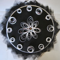 start quilling recycled plastic
