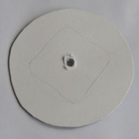 cut clock centre piece from hardboard