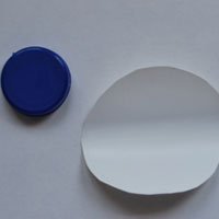 cut plastic circles