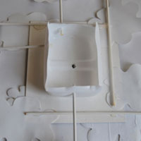 glued on skewer sticks