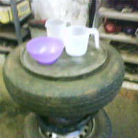 tyre table