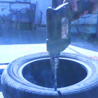 drill holes