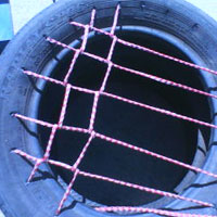 weaving rope chair