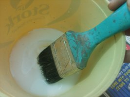 mix wood glue