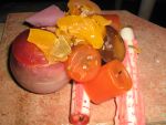 used bits of wax