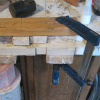 clamp wood