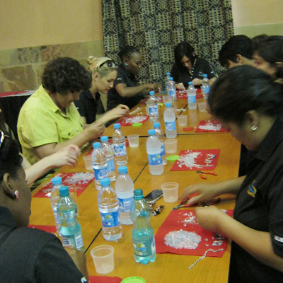 beading teambuilding