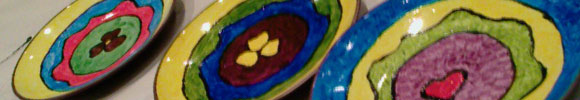 ceramic plate painting teambuilding