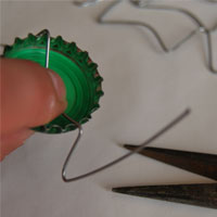 shape wire with pliers